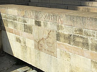 Ausgrabung der Via Domitia in Narbonne